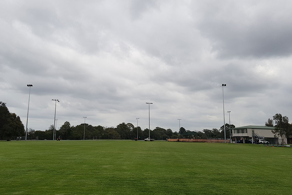 Meadowbank Sports Lighting, Power by Watts, Electrical projects