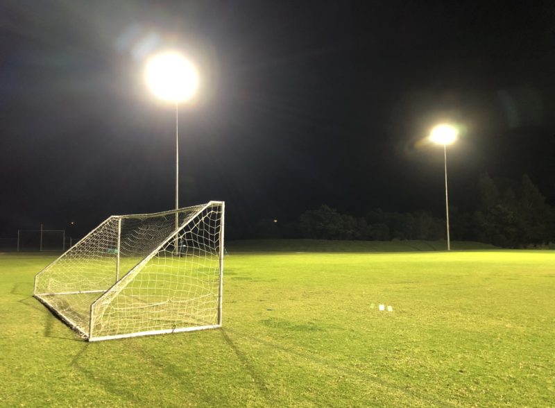 Ison Park Soccer Lighting, Power by Watts Electrician